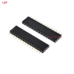 10PCS 2/3/4/5/6/7/8/10/12/16/20/40 Pin Single Row Straight Pin Female Header 2.54MM Pitch Connector Socket 2P/3P/4P/16P/20P/40P - Image 18