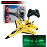 RC Plane SU35 2.4G With LED Lights Aircraft Remote Control Flying Model Glider Airplane F22 FX820 FX620 FX622 A380 EPP Foam Toys - Image 14