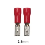 10/50/100pcs Female Crimp Terminal 2.8mm 4.8mm 6.3mm Insulated Spade Wire Connector Electrical Wiring Cable Plug Red Blue Yellow - Image 8