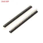 10PCS dip 2*2/3/4/5/6/7/8/9/10/12/16/20/40/ PIN double row male PIN HEADER 1.27MM PITCH Strip Connector 2X/6/8/10/20 - Image 11
