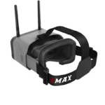 EMAX Transporter 2 Goggles 4.3 Inch 5.8Ghz 40CH Focal Adjustable Demountable FPV Monitor Built-in Battery DVR for RC Drone - Image 2