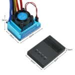 Waterproof 45A 60A 80A 120A Brushless ESC Electric Speed Controller Dust-proof for 1/8 1/10 1/12 RC Car Crawler  RC Boat Part - Image 23