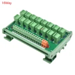 1PCS Three-wire Plc Input Module 4 6 8 10 way Proximity Switch Sensor Terminal Block Photoelectric Conversion Board For NPN/PNP - Image 14