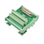 1PCS DB25 male/female socket to terminal block adapter pcb board D-SUB 25pin connector converter Din Rail Mounting - Image 4