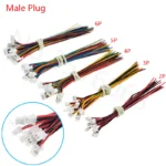 10Set 100mm Mini Micro Jst 1.25 2/3/4/5/6 Pin Male Female Plug Connector With Wire 1.25mm 2pin/3pin/4pin/5pin Cable 2p/3p/4p/5p - Image 5