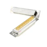 1PCS 3U Gold Plated Solid Pin HDD78 MALE FEMALE CONNECTOR Solder Type D-Sub 78pin serial port Adapter 78 pin 78P - Image 3