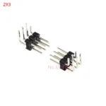 10PCS Double row MALE 2.54MM PITCH Right Angle PIN Header connector 2*2/3/4/5/6/7/8/9/10/16/20/40 PIN/P 2x/3/4/5/6/8/10/16/20/40 - Image 11