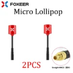 2pcs FOXEER Micro Lollipop V4 High Gain Antenna 5.8G 2.5DBi Omni RHCP SMA/RP-SMA/Angle /Straight MMCX/UFL Super Mini VTX Antenna - Image 8
