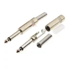 2/5PCS 6.3MM Mono/Stereo Audio Jack Plug Male Connector Welding Line HeadPhone Stereo 1/4 6.35MM 6.3 6.35 2/3 Pole Metal Adapter - Image 4