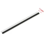 10PCS 1X40 Pin Single Row MALE 2.54MM PITCH 11MM/15MM/17MM/21MM/25MM LONG PIN Header connector Strip 1X40pin 1*40 40P 40Pin - Image 4