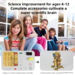 DIY Electric Voice Controlled Robot DIY Science Experiment Kit & Education Model Toy For Children Gift Toy Project - Image 4