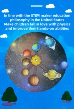 DIY Science Solar System Model Astronomy Sun Earth Moon Planet Experiment Toy Set DIY Science Model Education Learning Supplies - Image 7