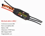 BLHeli Brushless ESC 12A 20A 30A 40A 50A 60A 80A with UBEC for Quadcopter Aircraft Model Fixed Wing Multi-axis DIY FPV RC Drone - Image 8