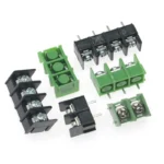 10PCS KF7.62 - 2P 3P 4P 7.62mm  Black/Green Color Screw Terminal Block Connector 7.62 mm Pitch - Image 4