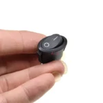 ellipse 2 PIN black Push Button rocker Switch ON/OFF   power switches 6A/250V 10A/125V 2pin - Image 4