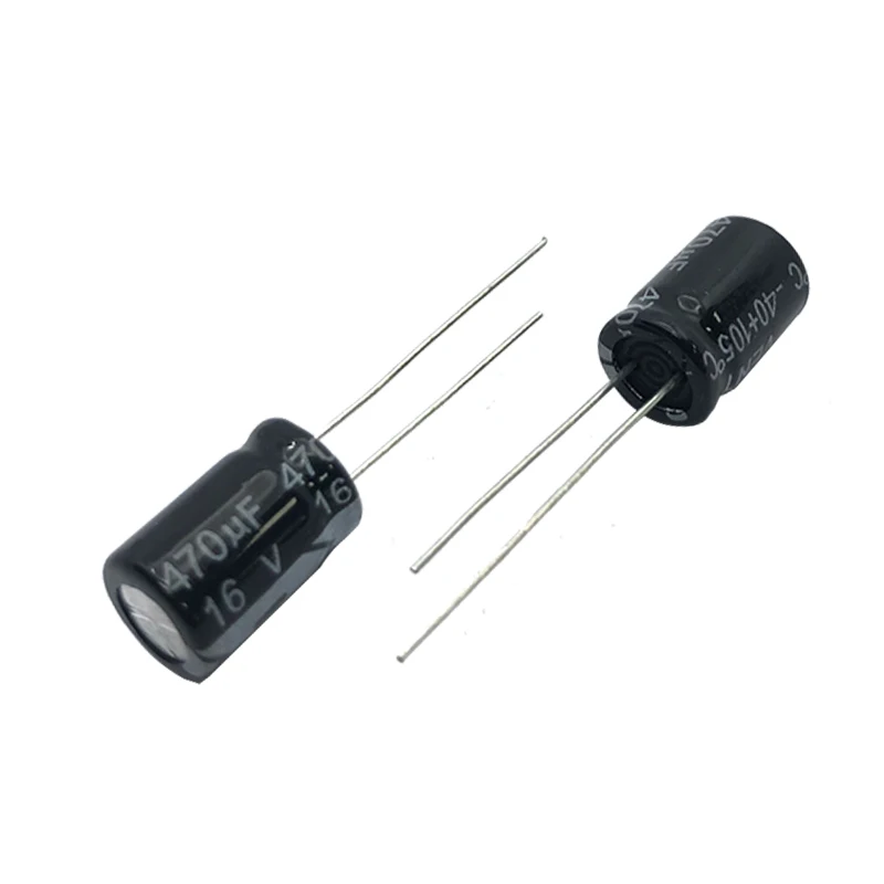 S7771f292a7af4d43b11e25a8000f33cbc-1.webp 16V470UF 8x12mm Aluminum Electrolytic Capacitor 470uf16v 16v470mf 470mf16v 16v470MFD 470MFD16Volt 680uf 1000uf 1500uf - Image 1