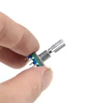 5PCS EC11 360 Degree Rotary Encoder with switch Audio Digital Potentiometer Handle Long 20MM 5PIN push button Coding SWITCH knob - Image 4