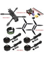 MARK4 7inch 295mm Wheelbase Carbon Fiber Frame 5mm Arm A2807 1300KV Brushless Motor 7inch propeller For FPV 7" Long Range Drone - Image 8