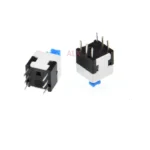 30PCS 8X8MM 6PIN Self lock push button switch Micro TAcT Key Switch   Self-locking power SWITCH ON/OFF 8*8 8X8 inching - Image 2