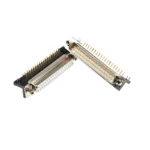 1pcs 3u Gold Plated Solid Pin Dr37 Male Female Pcb Mount Serial Port Connector Right Angle d-sub Com Connectors 37pin Adapter - Image 3