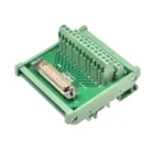 1PCS DB25 male/female socket to terminal block adapter pcb board D-SUB 25pin connector converter Din Rail Mounting - Image 3