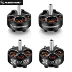 4pcs Hobbywing XRotor 2207.5 1780KV 1980KV 4~6S Lipo Brushless Motor 5mm Shaft Suitable 5inch Flower Fly Traversing Drone