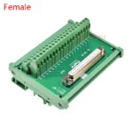 1pcs Db37 Male/Female Socket To Terminal Block Adapter Pcb Board D-Sub 37pin Connector Converter Din Rail Mounting - Image 7