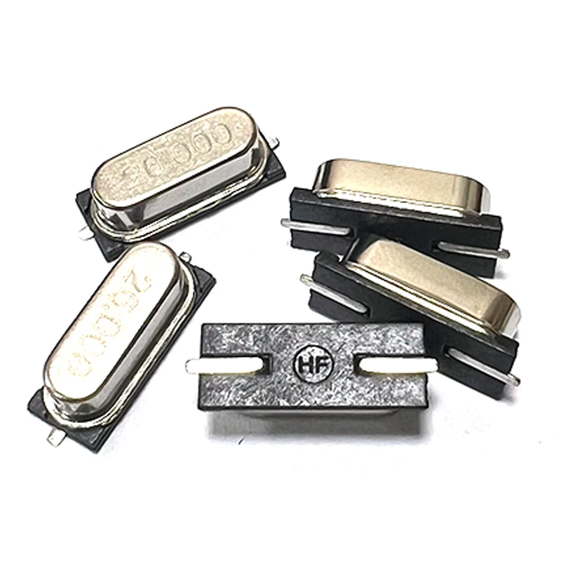 10pcs HC-49S HC49 SMD Quartz Crystal Resonator Passive Oscillator 4.096MHz 4.096M 4.096