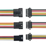 5pairs SM2.54 2 3 4 5 6pin SM Male & female Led Connector 2pin/3pin/4pin/5pin 6pin Wire cable pigtail Plug Total length 40cm - Image 2