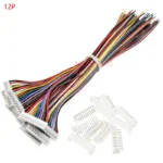 10Sets Mini Micro JST 2.0 PH Male Female Connector 2/3/4/5/6/7/8/9/10/11/12 Pin Plug With terminal Wire Cable Socket 200MM 26AWG - Image 8