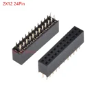 10PCS 2*2/3/4/5/6/7/8/10/12/16/20/40 Pin Double row Straight Pin Female Header 1.27MM Pitch Strip Connector Socket 8/10/16/20/40 - Image 18