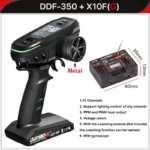 DUMBORC DDF-350 with X10FG / X10F 10CH RC Radio Transmitter and Receiver HD Screen   for RC Car Truck Crawler Boat Tank - Image 8