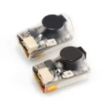 HGLRC Soter FPV Drone Buzzer 5V 100DB LED Built-in Battery 22X12X12mm for RC Model Airplane FPV Racing Drones DIY Parts - Image 2