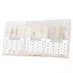 320PCS 720PCS 0603 0805 1206 1PF ~ 1UF SMD Capacitor Kit 10pF 220pF 330pF 10nF 220nF 330nF Assorted KIT - Image 3