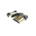 5/10PCS HDMI Male plug connector 19PIN 19P Gold-Plated hd 19 PIN Solder type - Image 2