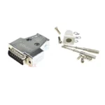 1set DB15 female MALE CONNECTOR + metal shell Solder Type D-Sub CONNECTORS 15 pin plug socket Adapter for DB15 7w2 - Image 5