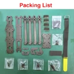 Mark4 V2 Mark 4 7inch 295mm / 8inch 367mm / 9inch 387mm / 10inch 427mm 3K Full Carbon Fiber TrueX Frame for FPV Camera Kit Done - Image 6