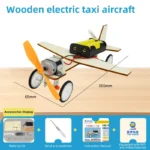 DIY Science Toys Children Educational STEM Projects Kits 3D Assemble Car Boat Model Wood Puzzle Toy Scientific Experiment Kit - Image 18