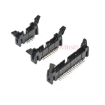 5/10pcs Dc2 6/8/10/16/20/26/34/40 Pin 2.54mm Pitch Male Socket Straight/Right Angle Idc Box Headers Connector 10p/20p Fc Cable - Image 2