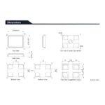 10PCS 3225 4PIN 12Mhz 12M 12 MHz 3.2*2.5mm Passive SMD Quartz Resonator Crystal - Image 2