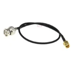 30cm Bnc Male To Sma Male Connector Coaxial Cable Rg174 Rf Adapter Cable Male To Male Antenna Extension Wire - Image 2