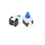 30PCS 8X8MM 6PIN Self lock push button switch Micro TAcT Key Switch   Self-locking power SWITCH ON/OFF 8*8 8X8 inching