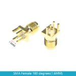 10pcs Sma ke/khd/kwe Rf Adapter Female Jack Connector Right angle/straight Solder Type Antenna Connector Pcb Mount 17mm 20/23 Mm - Image 9