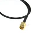 30cm Bnc Male To Sma Male Connector Coaxial Cable Rg174 Rf Adapter Cable Male To Male Antenna Extension Wire - Image 4