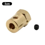 4pcs/lot Hexagon Coupling 12mm Tire Connector Coupling 2mm/3mm/4mm/5mm/6mm/8mm Hex Adapter for RC Cars Connecting Parts - Image 12