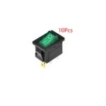 10PCS KCD1 3PIN red green with light Push Button rocker Switch ON/OFF   power switches 6A/250V 10A/125V 15*21MM 15*21 3 pin - Image 6
