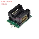 SOIC24 SOP24 TO DIP24 SOIC 24 programmer adapter socket Body Width 7.5MM 300MIL IC SOCKET CONVERTER test chip