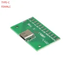 1pcs type-c Female Test Board Usb / 3.1 With Pcb Board 24p Female / Connector Adapter Board Test Current Conduction