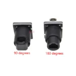 1PCS D type metal RJ45 female socket panel mounting holder adapter RJ45 female to female Network Ethernet connector for 86 panel - Image 3