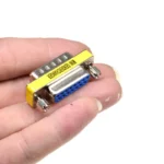 2PCS DB15 15pin 2 ROW MALE to FEmale serial port CONNECTOR D-Sub COM CONNECTORS 15 pin 15p Mini Gender Changer Adapter - Image 3